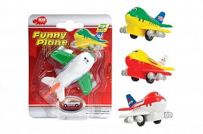 Веселый самолет, инерционный, 4 вида (Dickie, 3345475)